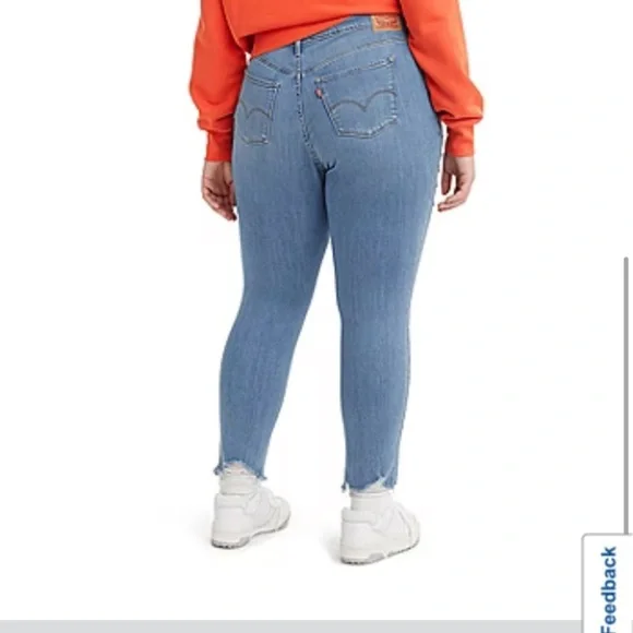 Levi’s 720 high rise distressed skinny jeans - Picture 3 of 11